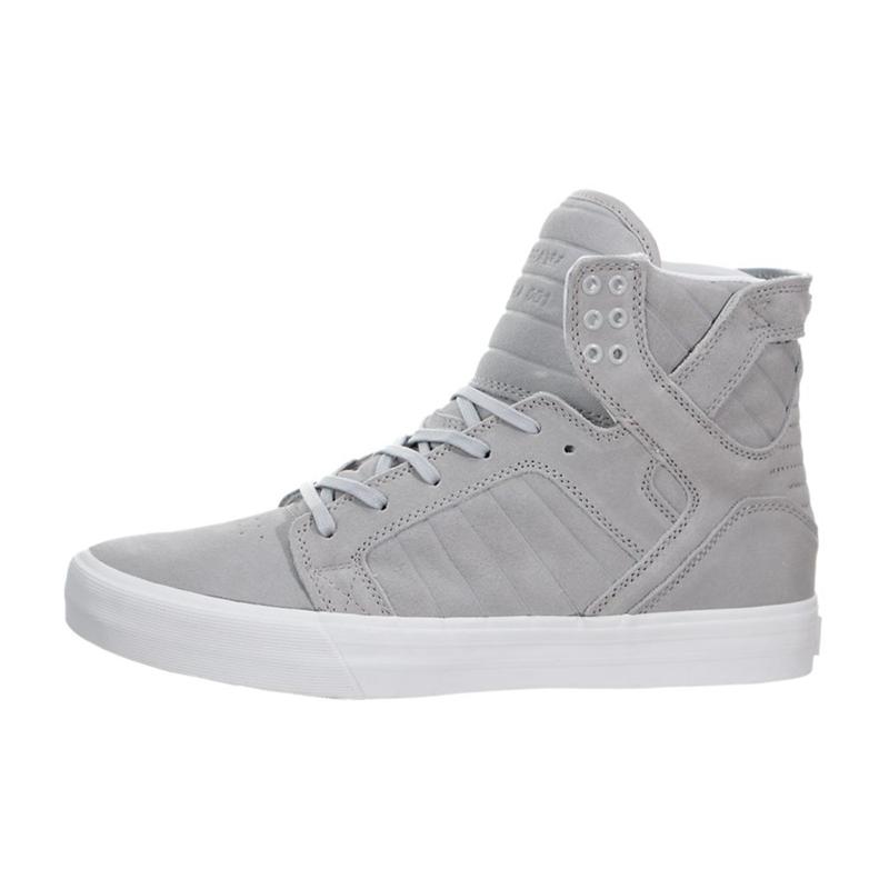 Supra SKYTOP HF - Bayan Boğazlı Ayakkabı - Gri - Türkiye (12876LFIA)